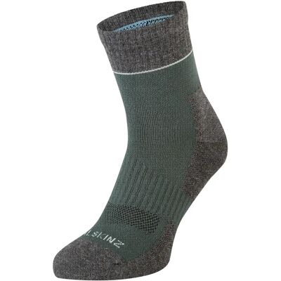 Chaussettes Sealskinz Morston Solo à Séchage Rapide jusqu'à la Cheville - Vert Olive Chaussettes Sealskinz Morston Solo à Séchage Rapide jusqu'à la Cheville - Vert Olive