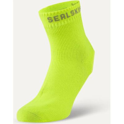 Sealskinz Thetford Waterproof All Weather Cycle Oversock - Neon Yellow - Cycle Oversock Sealskinz Thetford Waterproof All Weather Cycle Oversock - Neon Yellow - Cycle Oversock