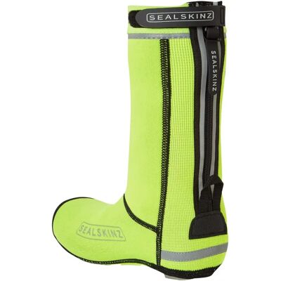 Sealskinz Hempton All Weather Cycle Overshoe - Neon Yellow - Cycle Overshoe Sealskinz Hempton All Weather Cycle Overshoe - Neon Yellow - Cycle Overshoe