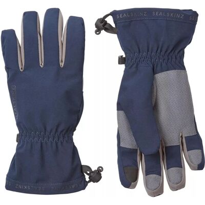 Sealskinz Navy Unisex Drayton Wasserdichte Handschuhe - Leicht - Winter Schnee Ski Sealskinz Navy Unisex Drayton Wasserdichte Handschuhe - Leicht - Winter Schnee Ski