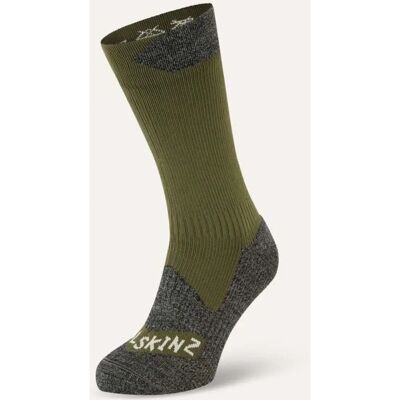 Sealskinz Raynham Wasserdichte Allwetter-Mid Socks - Schwarz / Grau Melange Sealskinz Raynham Wasserdichte Allwetter-Mid Socks - Schwarz / Grau Melange