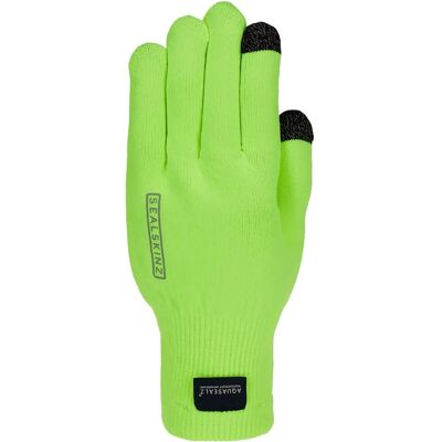 Sealskinz Anmer Vanntette Hansker - Neon Gul - L Sealskinz Anmer Vanntette Hansker - Neon Gul - L