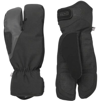 Sealskinz BARWICK Waterdichte Koude Weer Fiets Handschoenen - Zwart / Groot Sealskinz BARWICK Waterdichte Koude Weer Fiets Handschoenen - Zwart / Groot