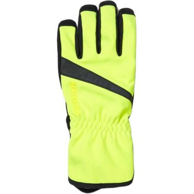 Guanti da Ciclismo Impermeabili Sealskinz Bodham - Giallo Neon Guanti da Ciclismo Impermeabili Sealskinz Bodham - Giallo Neon