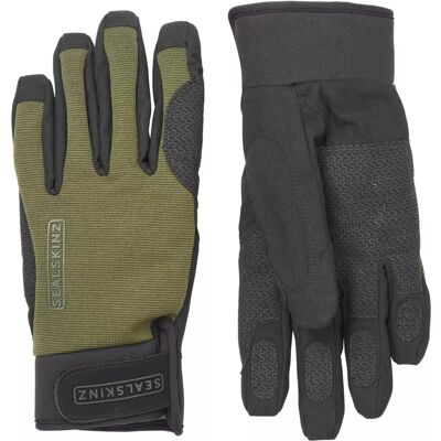 Sealskinz Mens Harling Waterproof All Weather Glove - Micro Fleece - Olive - XXL Sealskinz Mens Harling Waterproof All Weather Glove - Micro Fleece - Olive - XXL
