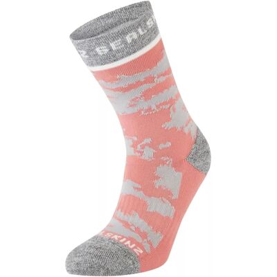 Sealskinz Reepham Rosa - Mediana Longitud Calcetines Activos Sealskinz Reepham Rosa - Mediana Longitud Calcetines Activos