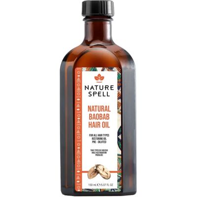 Nature Spell African Baobab Oil - Hair and Skin Oil Nature Spell African Baobab Oil - Hair and Skin Oil