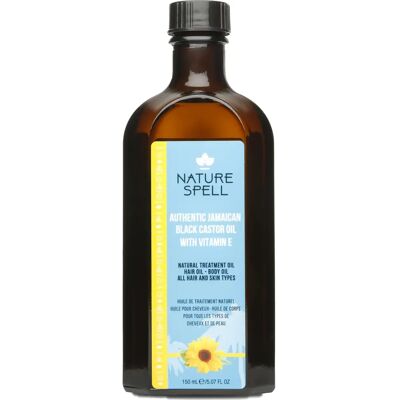 NATURE SPELL Jamaican Black Castor Oil with Vitamin E - Hair Oil NATURE SPELL Jamaican Black Castor Oil with Vitamin E - Hair Oil