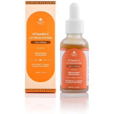 Nature Spell Vitamin C Brightening Face Serum - Face Serum Nature Spell Vitamin C Brightening Face Serum - Face Serum