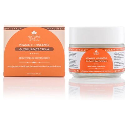 Nature Spell Vitamin C & Pineapple Glow Up Face Cream - Face Cream Nature Spell Vitamin C & Pineapple Glow Up Face Cream - Face Cream