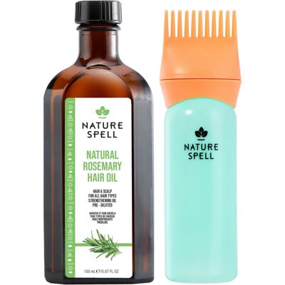 Nature Spell - Rosemary Oil - 150ml - Cheveux - Huile - Publicité Nature Spell - Rosemary Oil - 150ml - Cheveux - Huile - Publicité