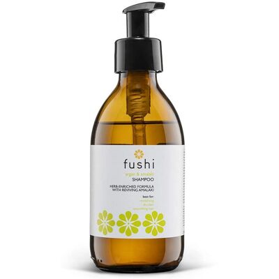 Champú de Argan y Amalaki de Fushi Wellbeing - Limpiador Ayurvédico Revitalizante Champú de Argan y Amalaki de Fushi Wellbeing - Limpiador Ayurvédico Revitalizante