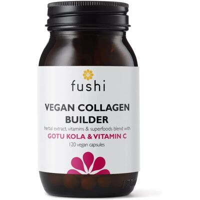 Fushi Wellbeing Vegan Collagen Builder Veg Caps 120 - Vegan Collagen Supplement Fushi Wellbeing Vegan Collagen Builder Veg Caps 120 - Vegan Collagen Supplement