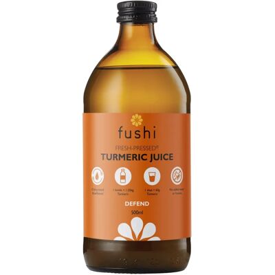 Fushi Organic Turmeric Juice - 500ml - Juice Fushi Organic Turmeric Juice - 500ml - Juice