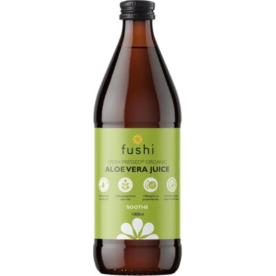 Fushi Wellbeing Organic Aloe Vera Juice - 1000ml - Juice Fushi Wellbeing Organic Aloe Vera Juice - 1000ml - Juice