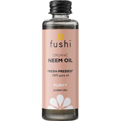 Fushi Wellbeing Organic Neem Oil - 50ml - Oil Fushi Wellbeing Organic Neem Oil - 50ml - Oil