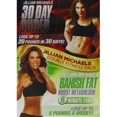 Pack double de fitness Jillian Michaels - DVD - Publicité Pack double de fitness Jillian Michaels - DVD - Publicité