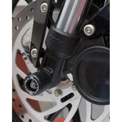 Protection de fourche R&G KTM RC 390 14-18 - Fork Protection - Publicité Protection de fourche R&G KTM RC 390 14-18 - Fork Protection - Publicité
