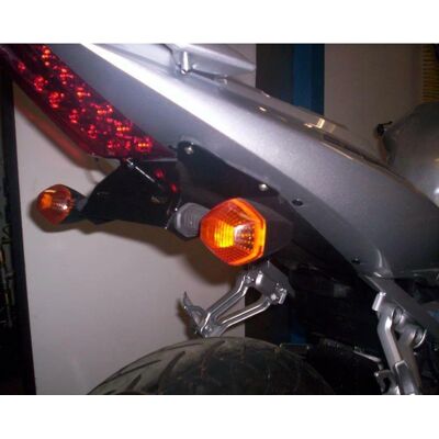 R&G Black License Plate Support - Motorcycle Accessory R&G Black License Plate Support - Motorcycle Accessory