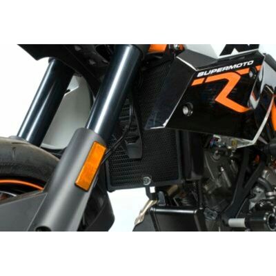 Protection de radiateur noire R&G pour KTM 990 SMR 2008-2013 - Publicité Protection de radiateur noire R&G pour KTM 990 SMR 2008-2013 - Publicité