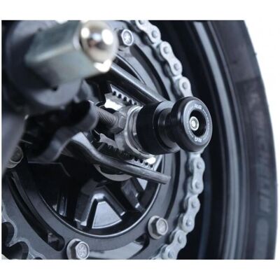 Diabolos noirs R&G pour bras oscillant - Moto - Publicité Diabolos noirs R&G pour bras oscillant - Moto - Publicité