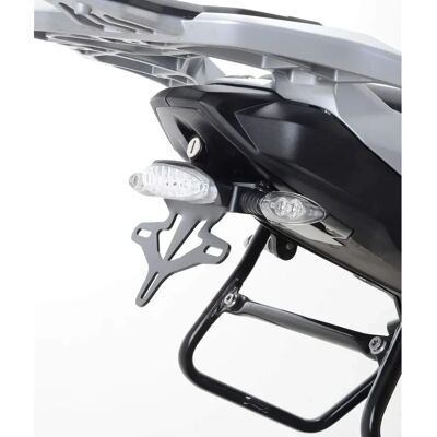 Supporto targa R&G nero - BMW S 1000 XR - Accessorio moto Supporto targa R&G nero - BMW S 1000 XR - Accessorio moto