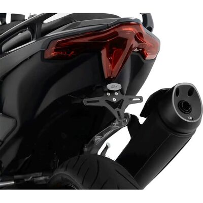 Soporte de Placa de Matrícula en Acero Inoxidable Negro - R&G para Yamaha T-Max 560 Soporte de Placa de Matrícula en Acero Inoxidable Negro - R&G para Yamaha T-Max 560