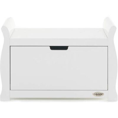 Obaby Stamford Sleigh Toy Box - White Obaby Stamford Sleigh Toy Box - White