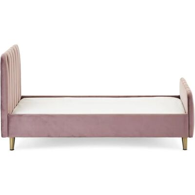 Obaby Gatsby Velvet Toddler Bed - Pink Obaby Gatsby Velvet Toddler Bed - Pink