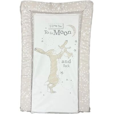 Obaby Guess How Much I Love You Changing Mat - Scribble, Grey - Changing Mat Obaby Guess How Much I Love You Changing Mat - Scribble, Grey - Changing Mat