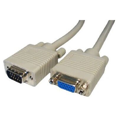 Cables Direct CDEX-216 - 0,5 m VGA Beige - Câble - Publicité Cables Direct CDEX-216 - 0,5 m VGA Beige - Câble - Publicité