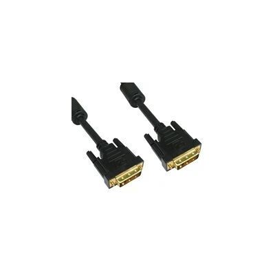 Cables Direct CDL-DV201 Câble DVI - Interface Vidéo Numérique - 1m - Noir - Publicité Cables Direct CDL-DV201 Câble DVI - Interface Vidéo Numérique - 1m - Noir - Publicité