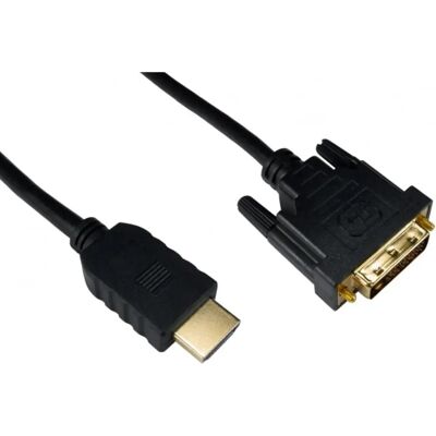 Target CDLDV-302 2m HDMI-auf-DVI-D Kabeladapter - Schwarz Target CDLDV-302 2m HDMI-auf-DVI-D Kabeladapter - Schwarz