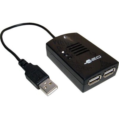 Cables Direct NLUSB2-202A - USB-Hub mit 2 Ports - USB-C - Dockingstation Cables Direct NLUSB2-202A - USB-Hub mit 2 Ports - USB-C - Dockingstation