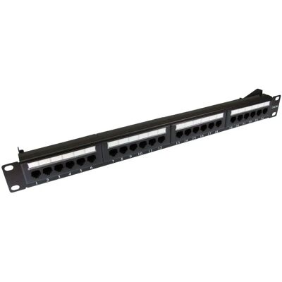 Cables Direct 24 Port Cat5e Patch Panel - Patch Panel Cables Direct 24 Port Cat5e Patch Panel - Patch Panel