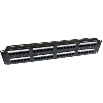 Cables Direct 48-Port Cat5e Patch Panel - Netzwerkkabel Cables Direct 48-Port Cat5e Patch Panel - Netzwerkkabel