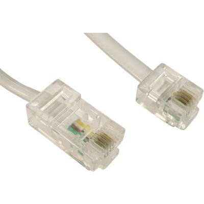 Cables Direct RJ-11 à RJ-45 10m - Câble pour modem ADSL - Publicité Cables Direct RJ-11 à RJ-45 10m - Câble pour modem ADSL - Publicité