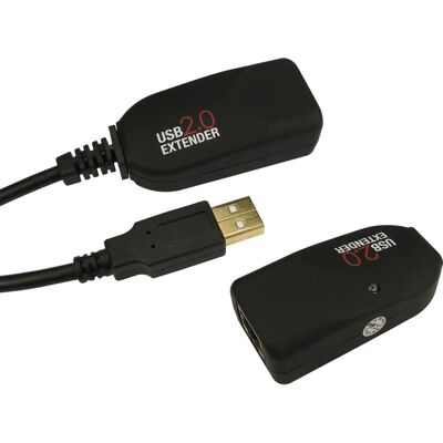 Cables Direct CDL 50m USB 2.0 Over Cat5e Ext - USB Extender Cables Direct CDL 50m USB 2.0 Over Cat5e Ext - USB Extender