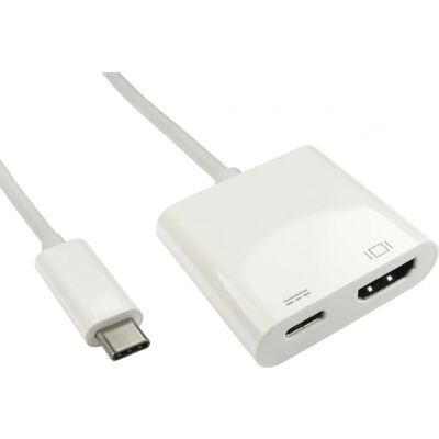 Cables Direct USB3C-HDMICAB-WPD USB 4K HDMI Adapter - White Cables Direct USB3C-HDMICAB-WPD USB 4K HDMI Adapter - White