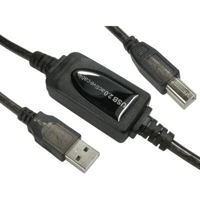 Cables Direct USB 2.0 10m Active Boosted Cable Cables Direct USB 2.0 10m Active Boosted Cable