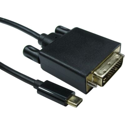 Cables Direct USB C to DVI 4k @ 30HZ 5 m - Video Cable Cables Direct USB C to DVI 4k @ 30HZ 5 m - Video Cable