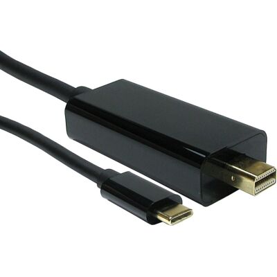 Cables Direct USB C vers MDP 4K @ 60Hz 3 m - Câble vidéo - Publicité Cables Direct USB C vers MDP 4K @ 60Hz 3 m - Câble vidéo - Publicité