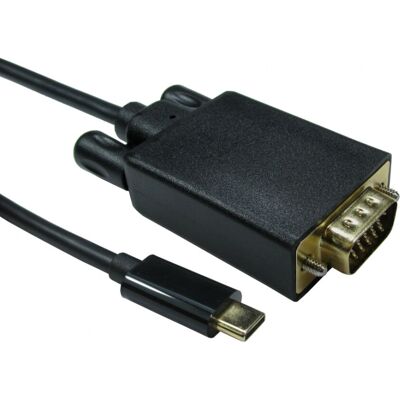 Cables Direct USB C à VGA 1080P - Adaptateur Vidéo - Publicité Cables Direct USB C à VGA 1080P - Adaptateur Vidéo - Publicité