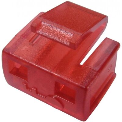Cables Direct - NLRJ45-PB02 - Red - Port Blocker Cables Direct - NLRJ45-PB02 - Red - Port Blocker