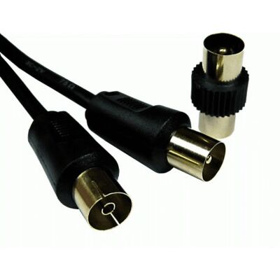 Cables Direct Câble coaxial 3m - Câble coaxial - Publicité Cables Direct Câble coaxial 3m - Câble coaxial - Publicité