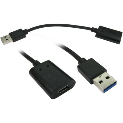 Cables Direct Adaptateur USB C vers USB A Noir - Publicité Cables Direct Adaptateur USB C vers USB A Noir - Publicité