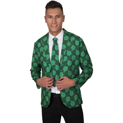 Wicked Costumes Irish Shamrock St Patrick's Day Jacket & Tie - Costume Wicked Costumes Irish Shamrock St Patrick's Day Jacket & Tie - Costume