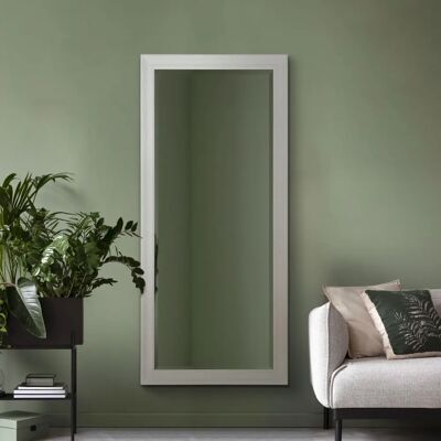 White Antique Full Length Wall Mirror - 5ft3 X 2ft5 White Antique Full Length Wall Mirror - 5ft3 X 2ft5