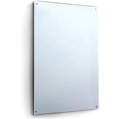 Memorabiliaoutlet Silver Large Frameless Mirror - 183cm X 122cm - Safety Backed Memorabiliaoutlet Silver Large Frameless Mirror - 183cm X 122cm - Safety Backed