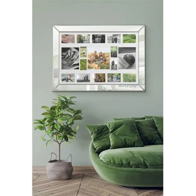 Mirror Outlet - 3ft6 X 2ft6 Collage - Wall Mirror Mirror Outlet - 3ft6 X 2ft6 Collage - Wall Mirror